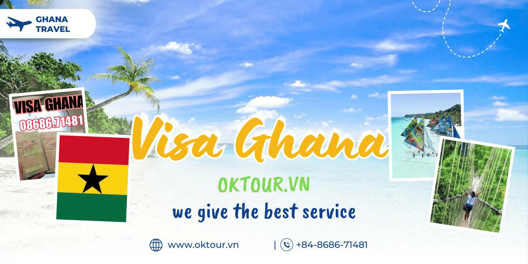 Hồ sơ xin visa Ghana 2026