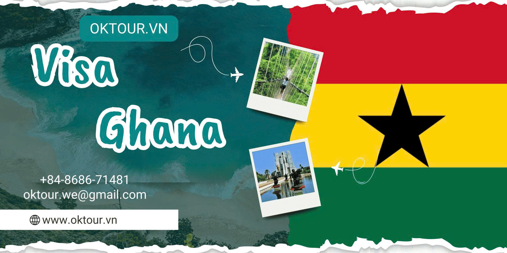Hướng dẫn xin visa đi Ghana tiết kiệm chi phí