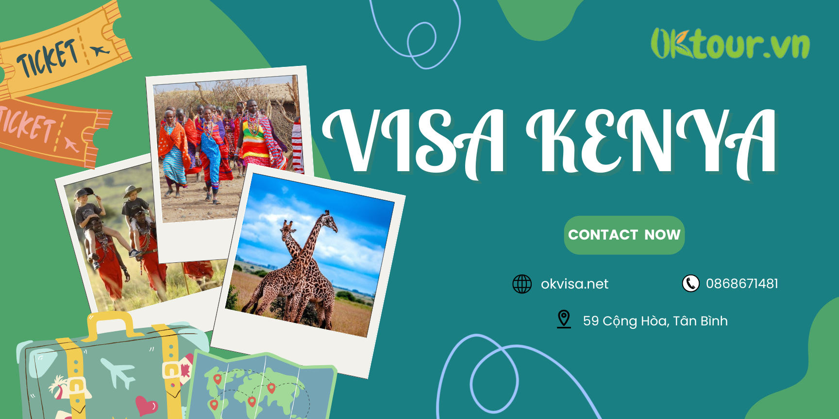 Hỗ trợ xin E-visa Kenya 2026 nhanh chóng, uy tín, tại OKTOUR